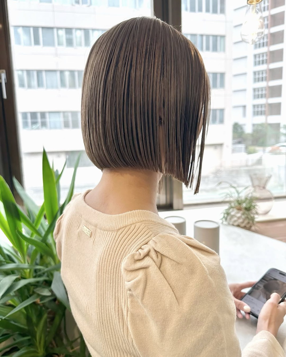 ベージュボブ?‍♀️