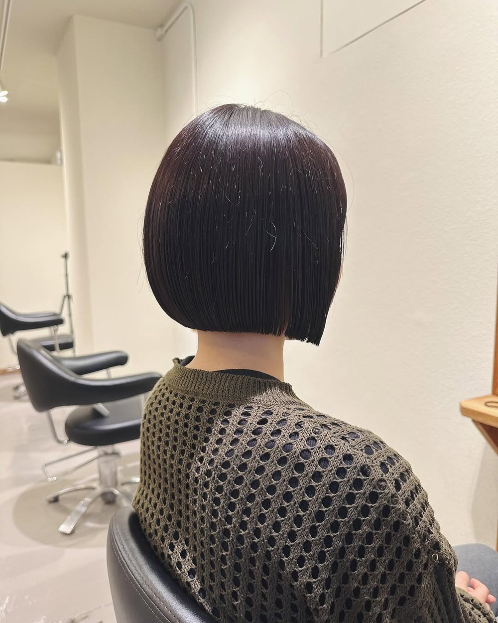 ラインが大切?✨ 割とバッサリ行きました?